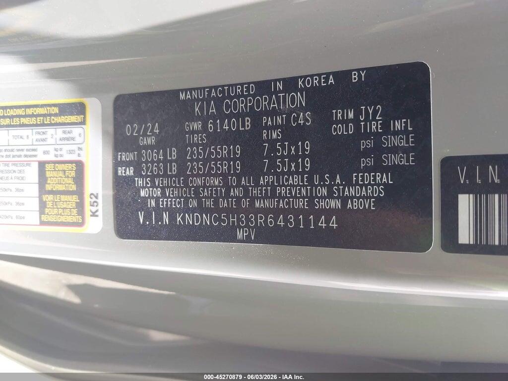 KNDNC5H33R6431144 2024 KIA CARNIVAL MPV photo no. 9