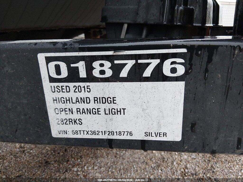58TTX3621F2018776 2015 OPEN RANGE RV LIGHT photo no. 9