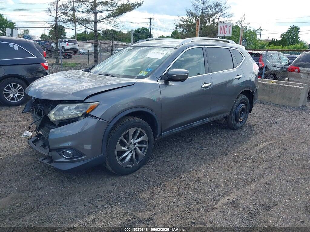 5N1AT2MV0FC826976 2015 NISSAN ROGUE photo no. 2