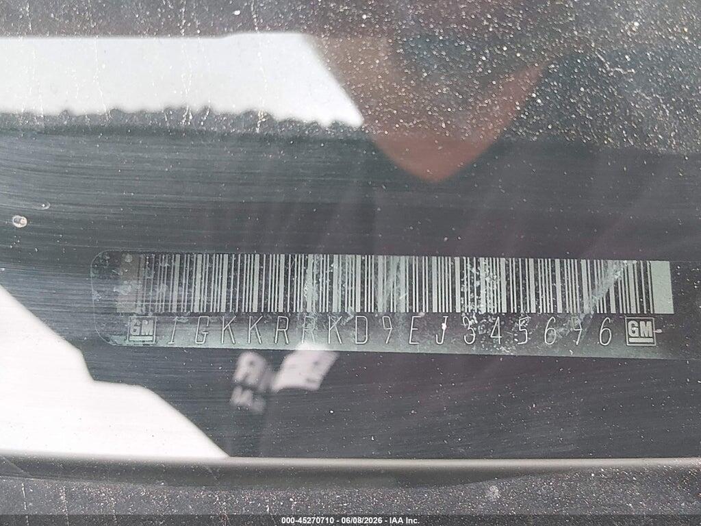 1GKKRRKD9EJ345696 2014 GMC ACADIA photo no. 9