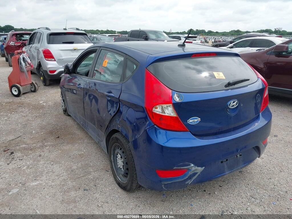 KMHCT5AEXGU252218 2016 HYUNDAI ACCENT photo no. 3