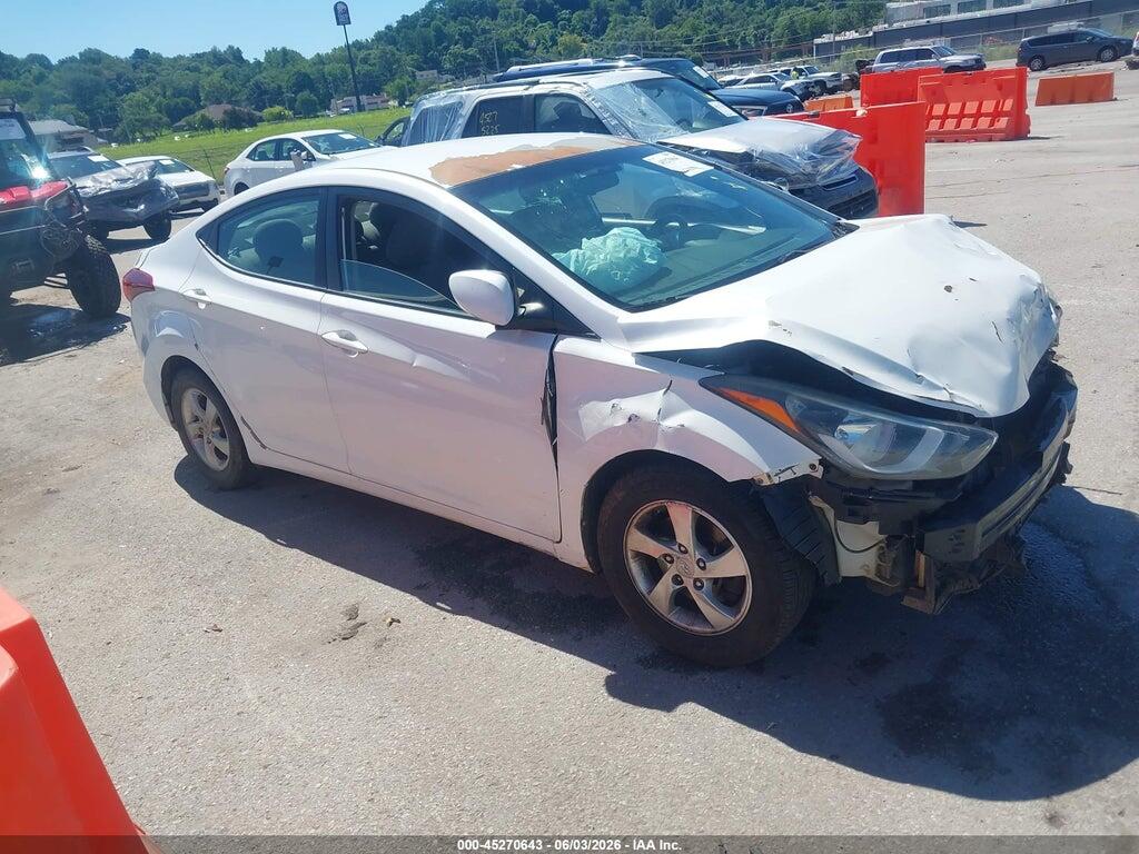5NPDH4AE4EH526122 2014 HYUNDAI ELANTRA photo no. 1