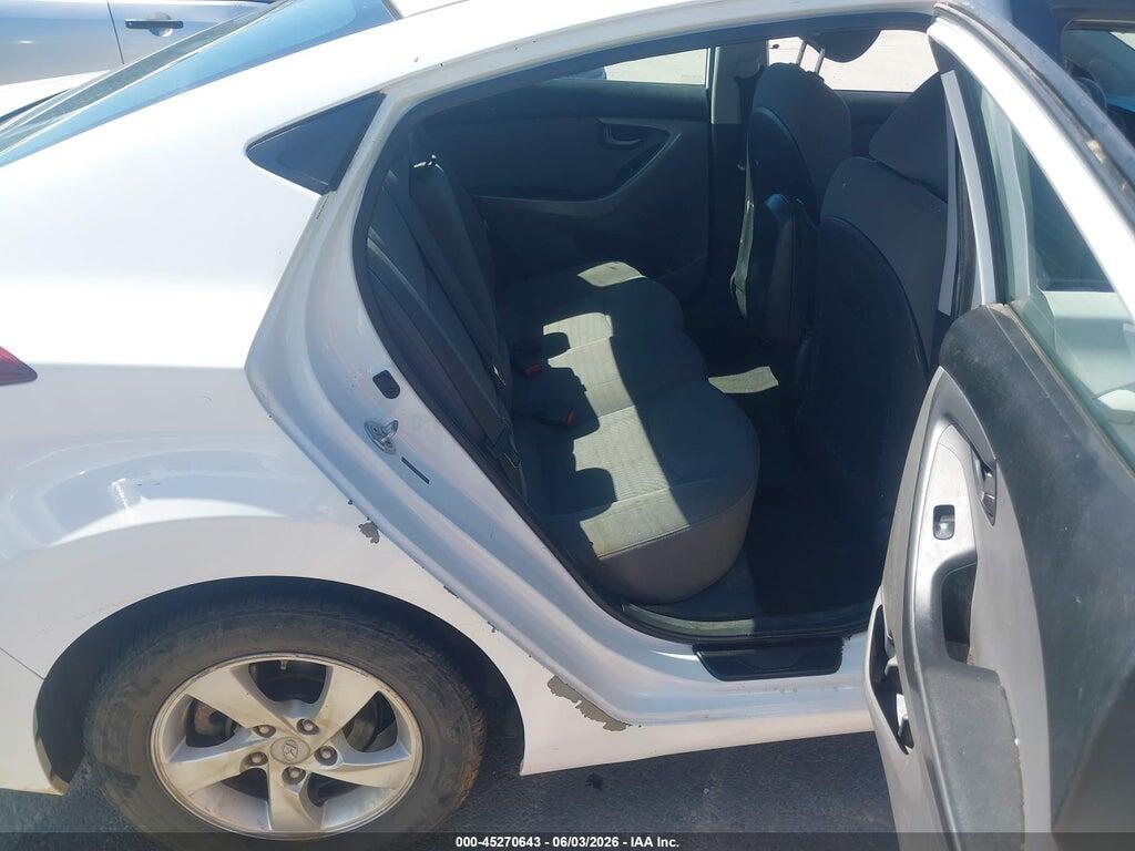5NPDH4AE4EH526122 2014 HYUNDAI ELANTRA photo no. 8