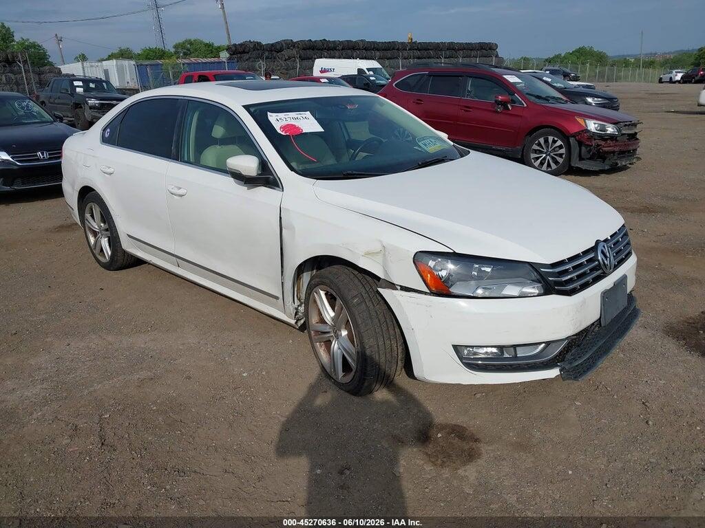 1VWCN7A37DC099837 2013 VOLKSWAGEN PASSAT photo no. 1