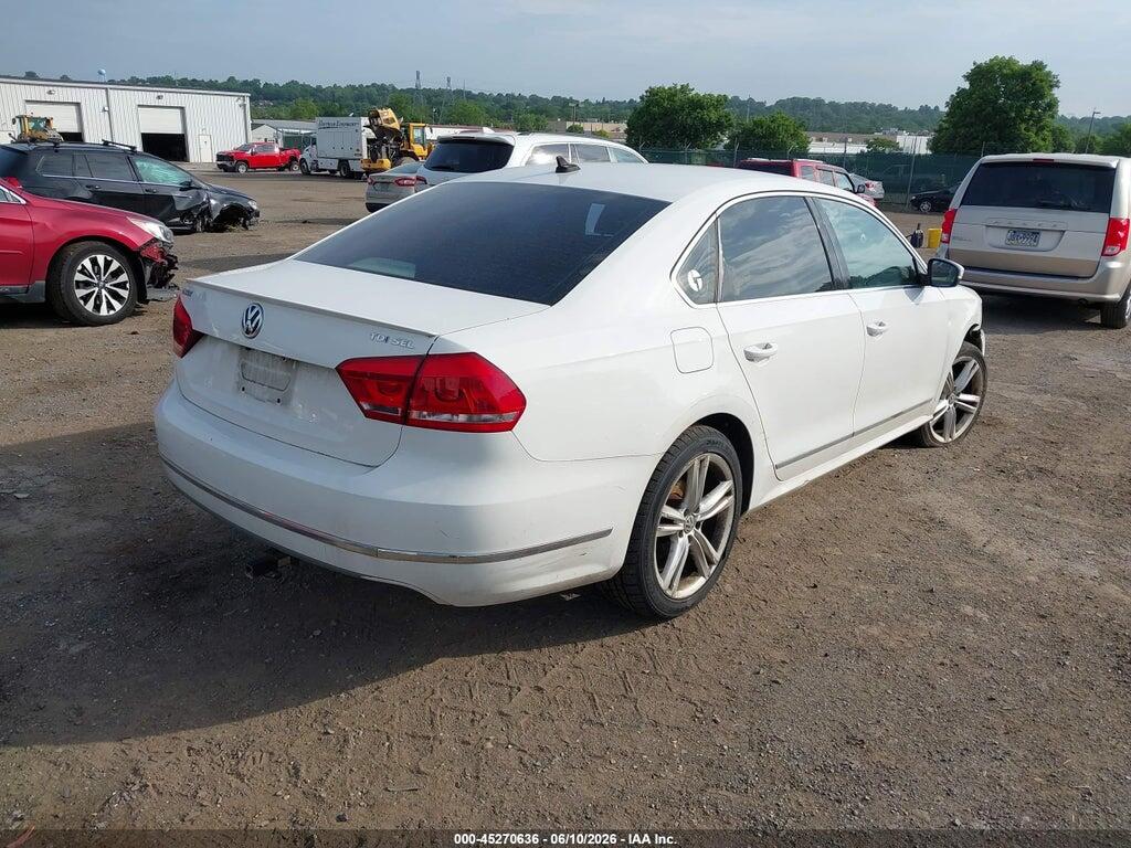 1VWCN7A37DC099837 2013 VOLKSWAGEN PASSAT photo no. 4