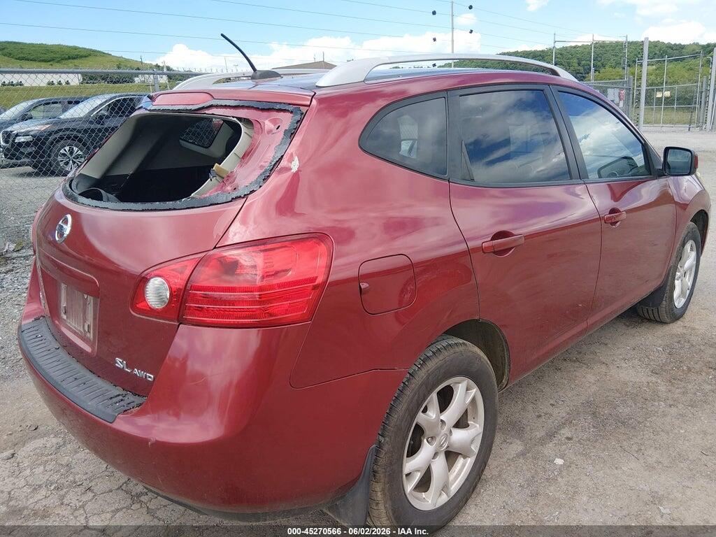 JN8AS58V68W100404 2008 NISSAN ROGUE photo no. 4