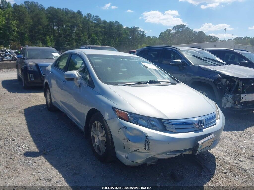 JHMFB4F29CS000400 2012 HONDA CIVIC HYBRID photo no. 1