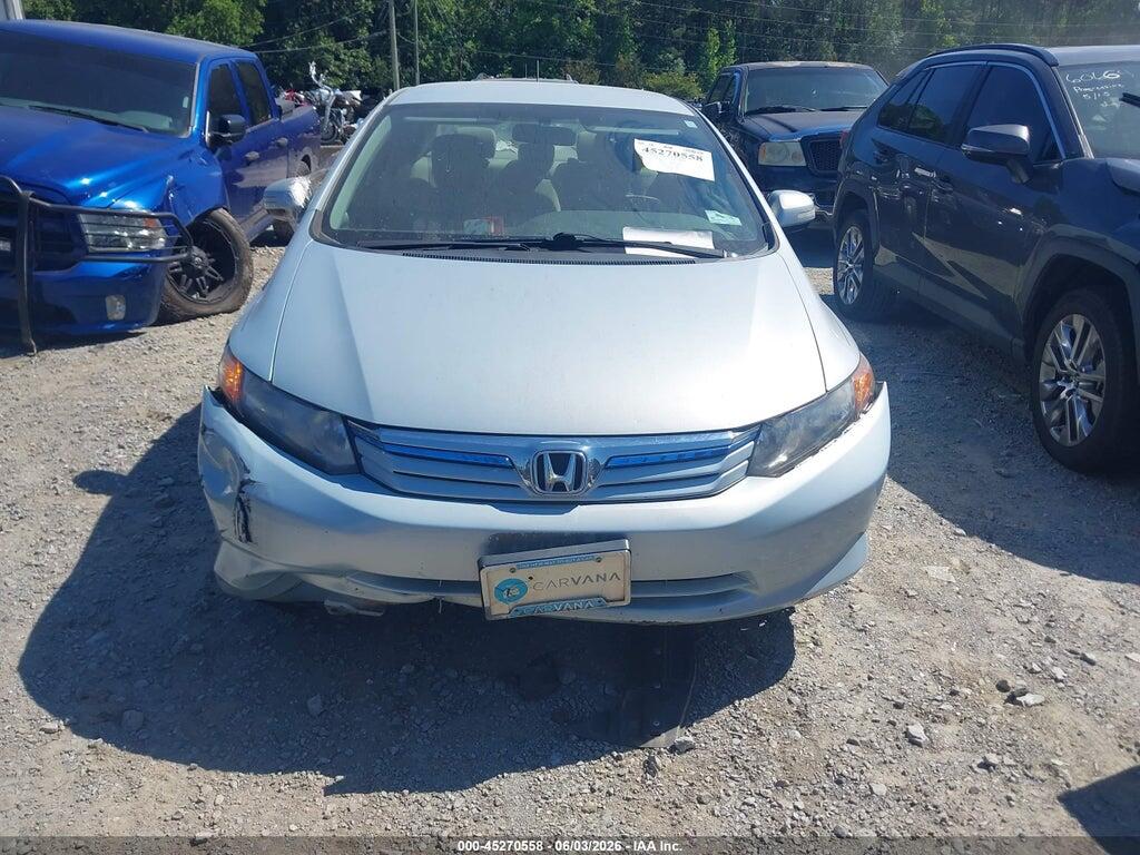 JHMFB4F29CS000400 2012 HONDA CIVIC HYBRID photo no. 6