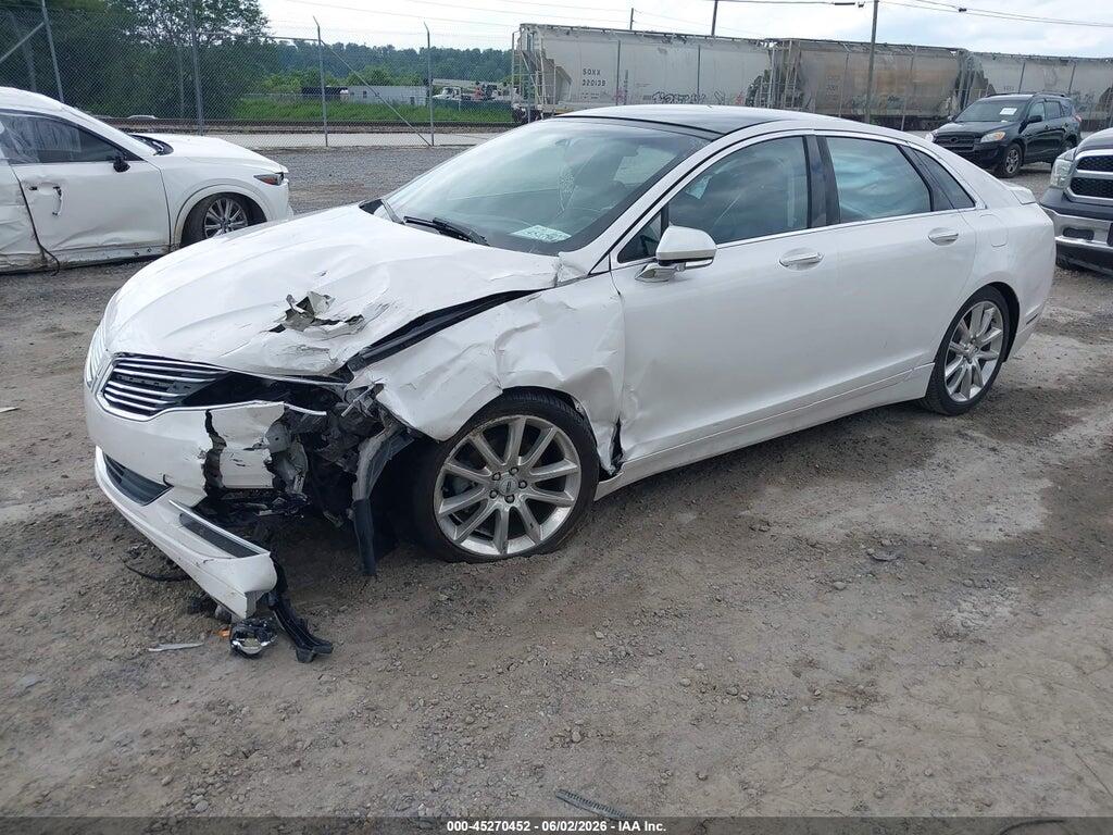 3LN6L2LUXFR614098 2015 LINCOLN MKZ HYBRID photo no. 2
