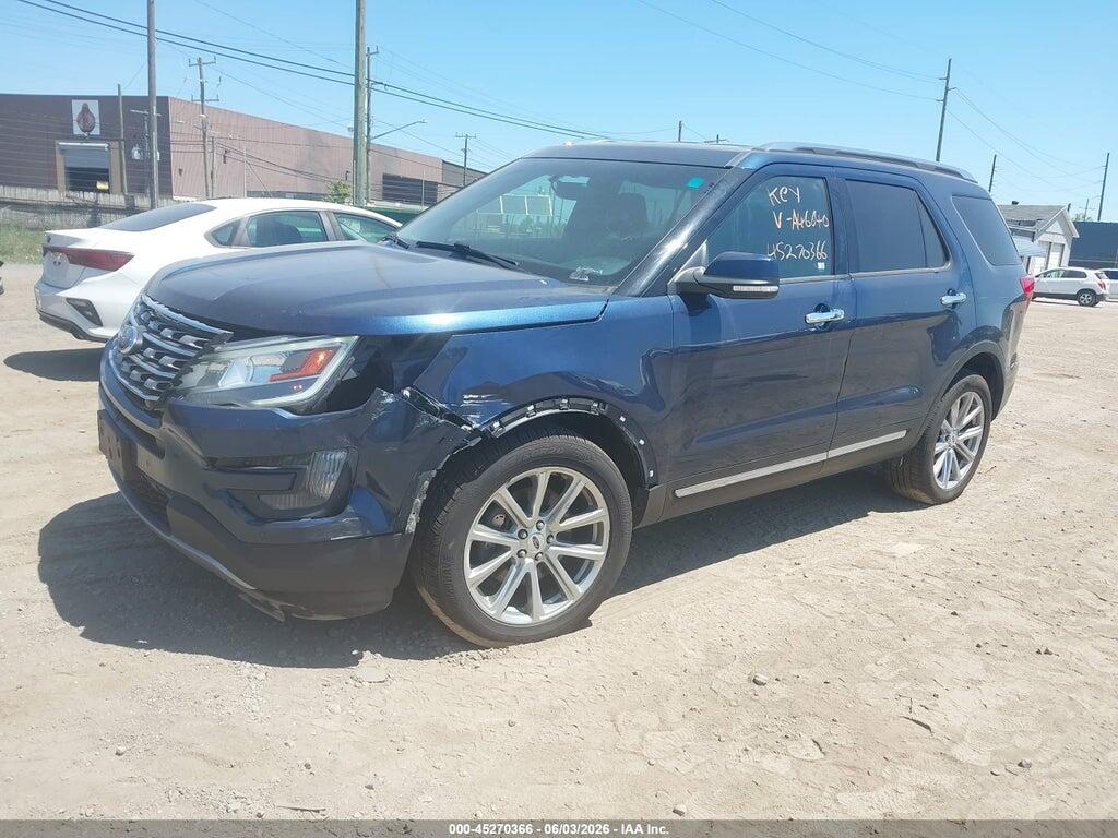 1FM5K8F8XGGA46640 2016 FORD EXPLORER photo no. 2