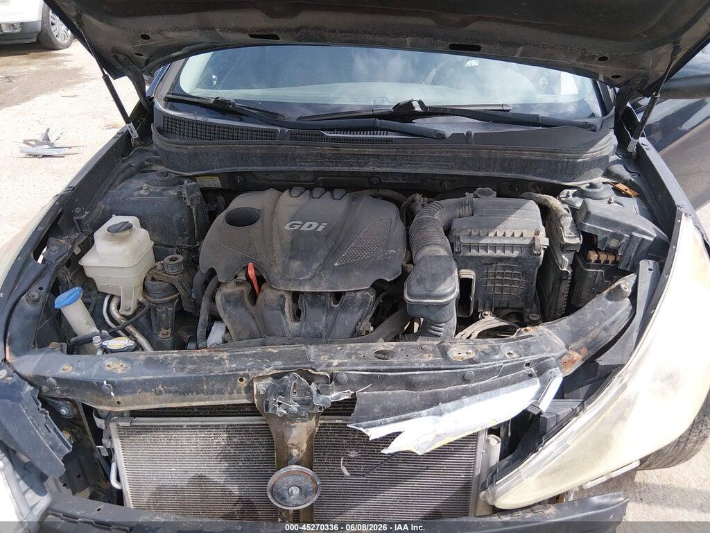 5NPEB4ACXBH111015 2011 HYUNDAI SONATA photo no. 10