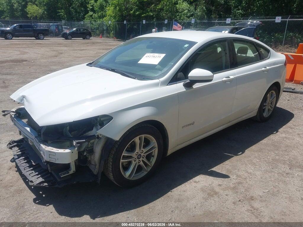 3FA6P0LU0JR150623 2018 FORD FUSION HYBRID photo no. 2