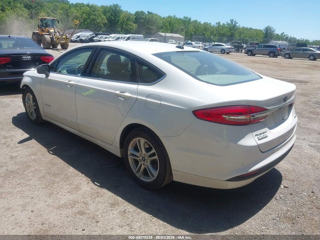 3FA6P0LU0JR150623 2018 FORD FUSION HYBRID photo no. 3