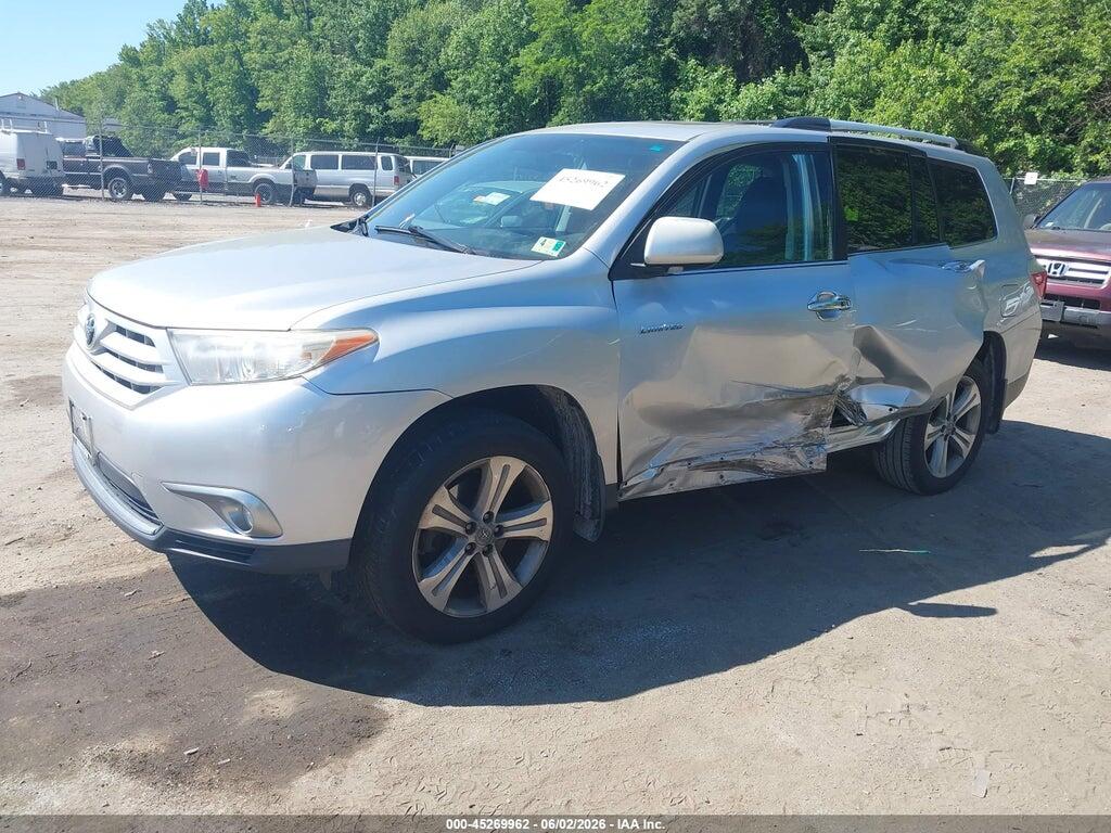 5TDDK3EHXCS101057 2012 TOYOTA HIGHLANDER photo no. 2