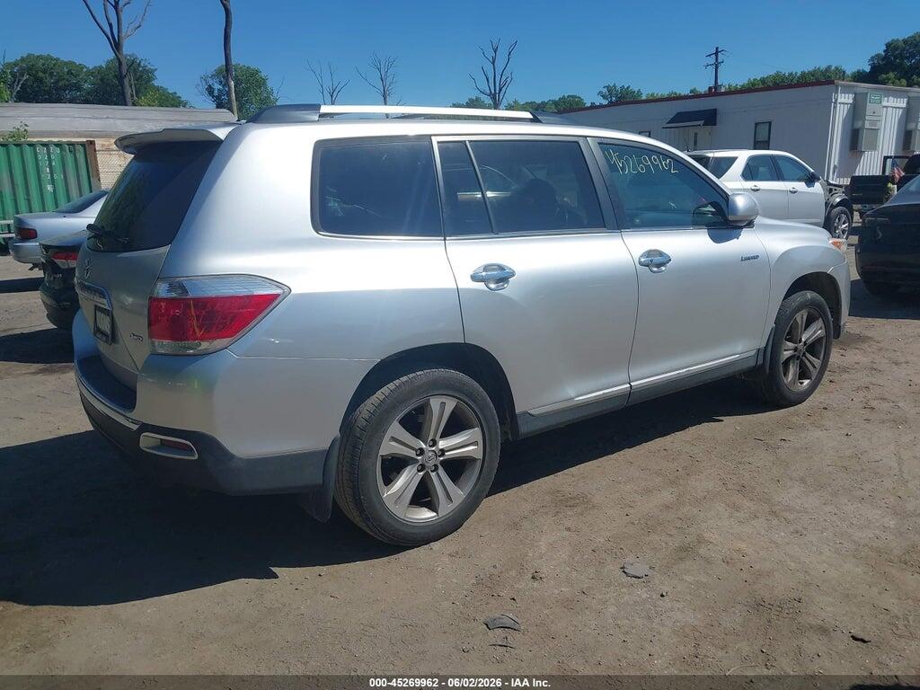 5TDDK3EHXCS101057 2012 TOYOTA HIGHLANDER photo no. 4