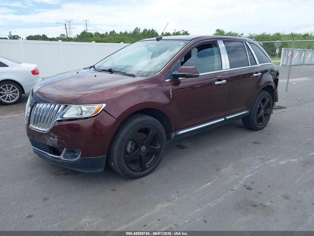 2LMDJ8JK6CBL12971 2012 LINCOLN MKX photo no. 2
