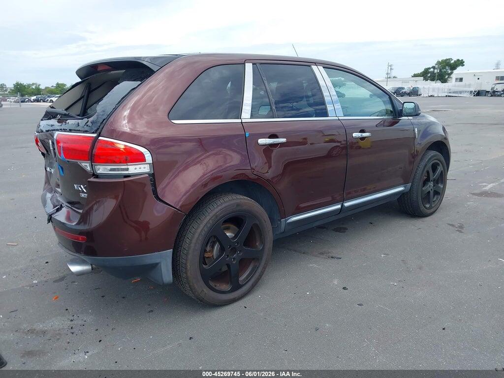 2LMDJ8JK6CBL12971 2012 LINCOLN MKX photo no. 4