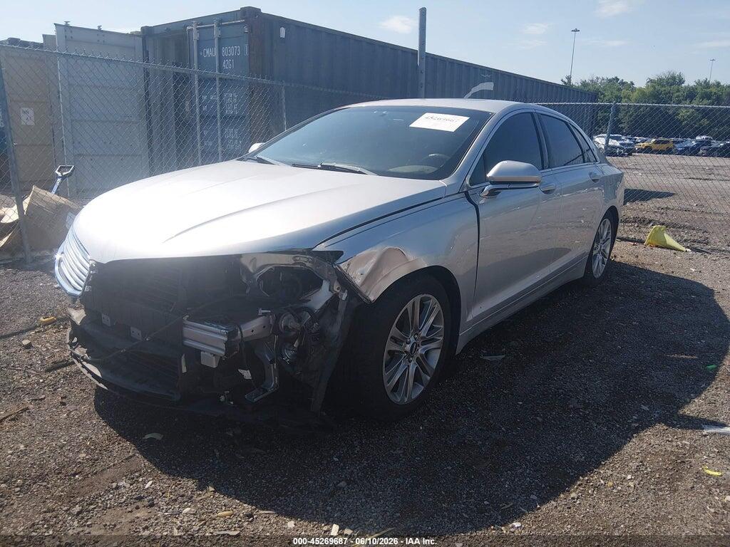 3LN6L2LU3ER822144 2014 LINCOLN MKZ HYBRID photo no. 2