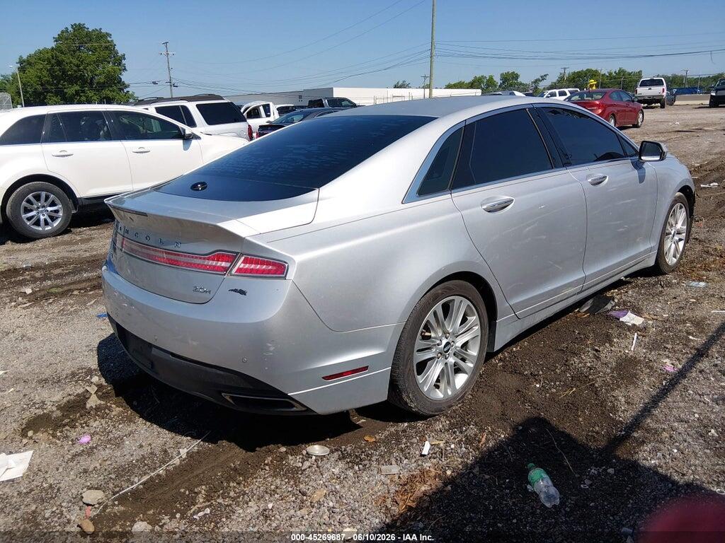 3LN6L2LU3ER822144 2014 LINCOLN MKZ HYBRID photo no. 4