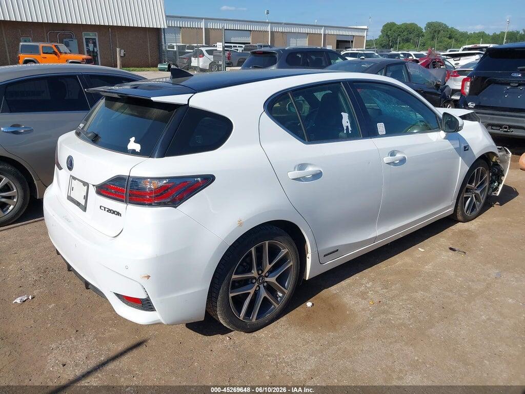 JTHKD5BHXE2204389 2014 LEXUS CT 200H photo no. 4