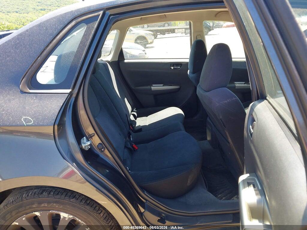 JF1GE61658H510336 2008 SUBARU IMPREZA  (NATL photo no. 8