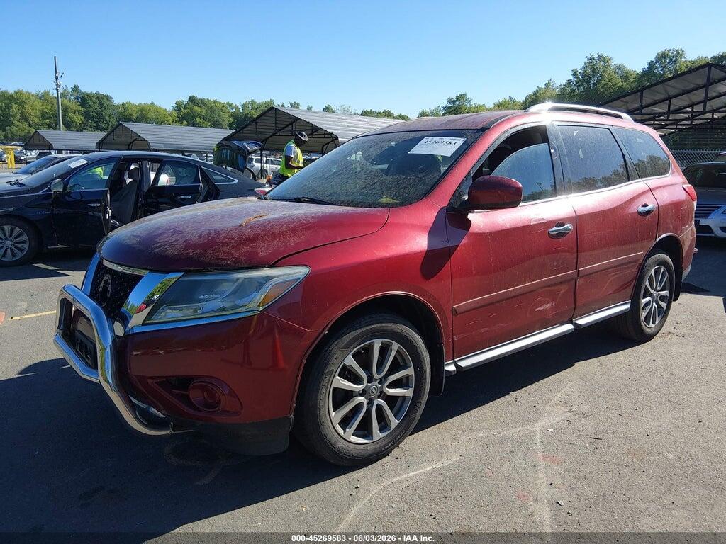 5N1AR2MM2DC689624 2013 NISSAN PATHFINDER photo no. 2