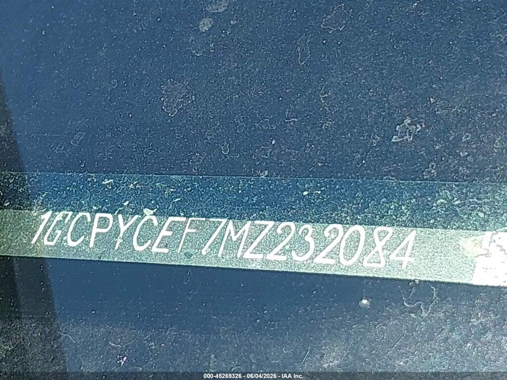 1GCPYCEF7MZ232084 2021 CHEVROLET SILVERADO 1500 photo no. 9