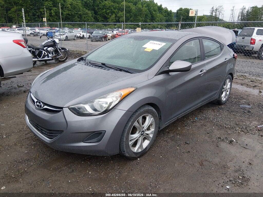 5NPDH4AE3BH058640 2011 HYUNDAI ELANTRA photo no. 2
