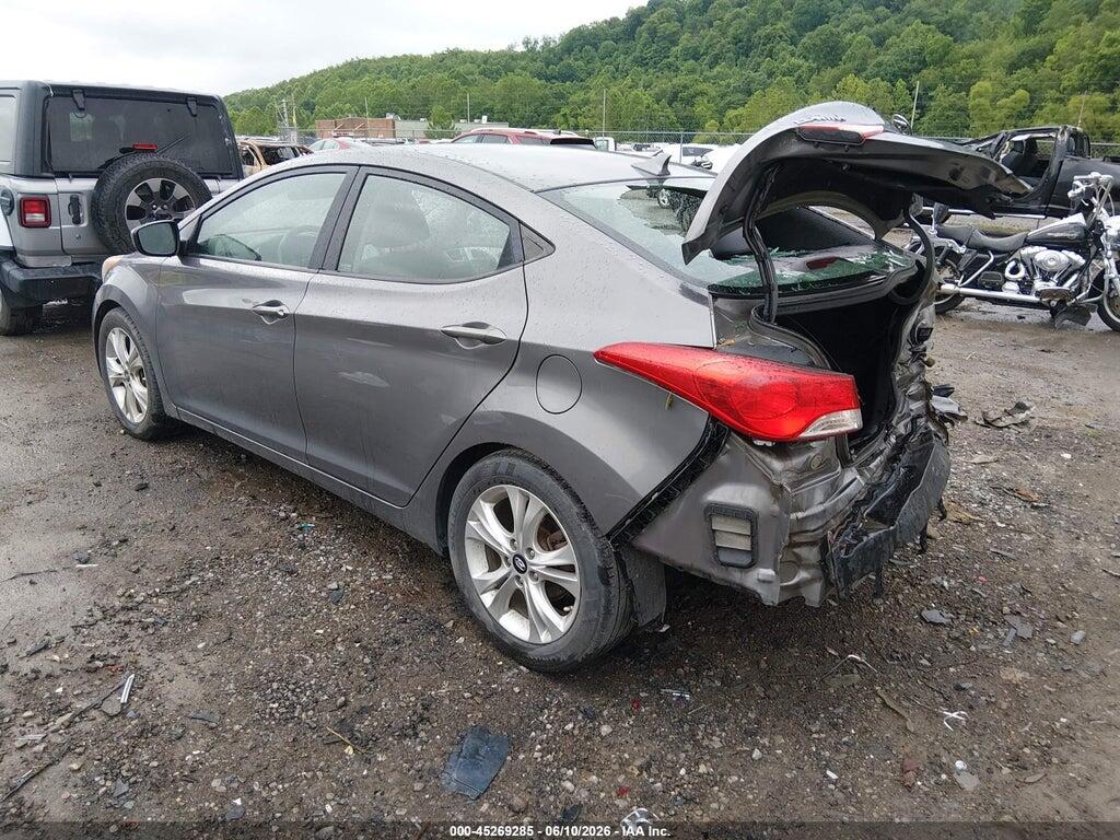 5NPDH4AE3BH058640 2011 HYUNDAI ELANTRA photo no. 3