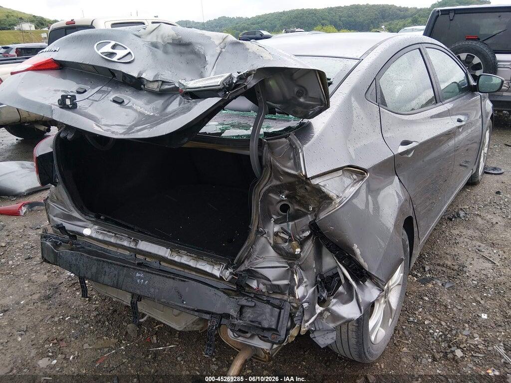 5NPDH4AE3BH058640 2011 HYUNDAI ELANTRA photo no. 6