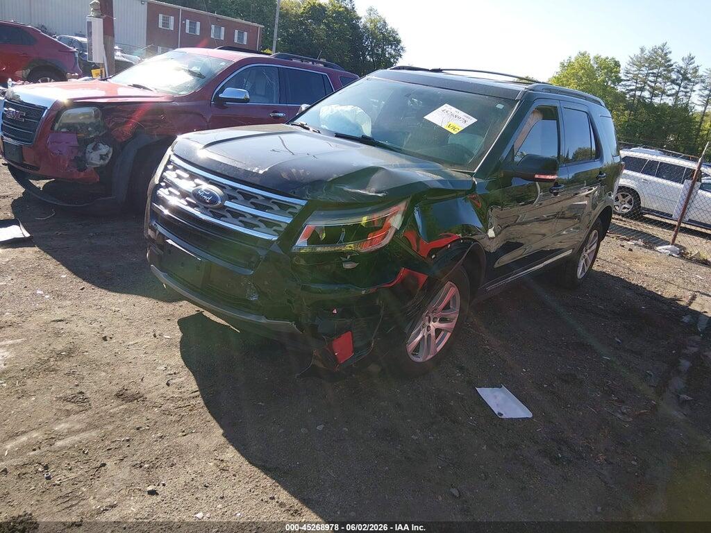 1FM5K8D85JGB53427 2018 FORD EXPLORER photo no. 2