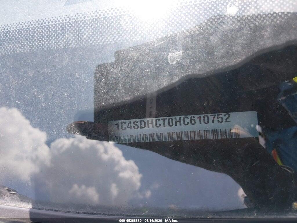 1C4SDHCT0HC610752 2017 DODGE DURANGO photo no. 9