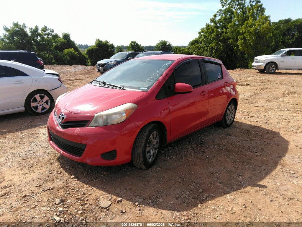 JTDKTUD31DD544758 2013 TOYOTA YARIS photo no. 2