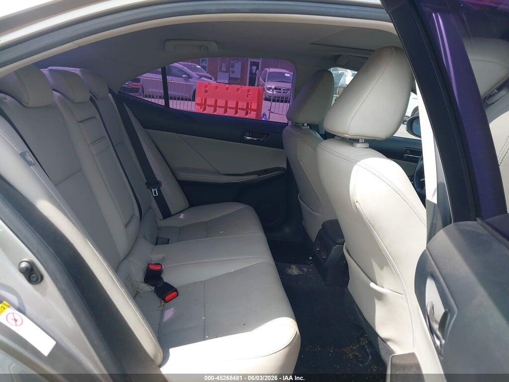 JTHBF1D29E5004405 2014 LEXUS IS 250 photo no. 8