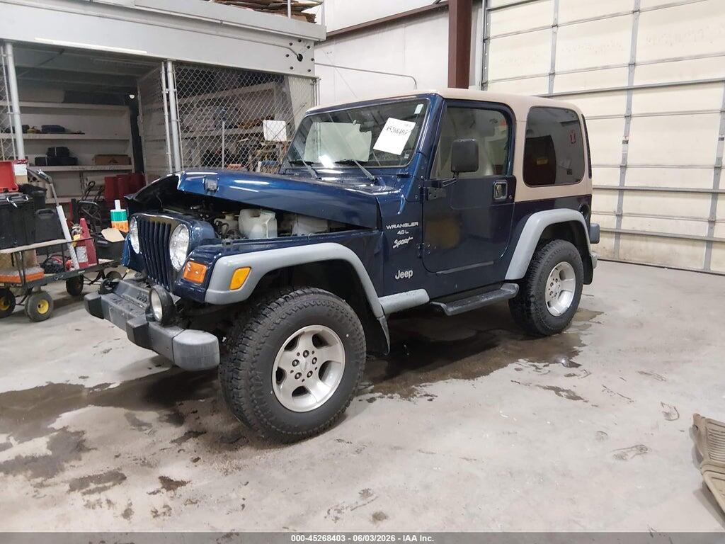 1J4FA49S4YP795392 2000 JEEP WRANGLER photo no. 2