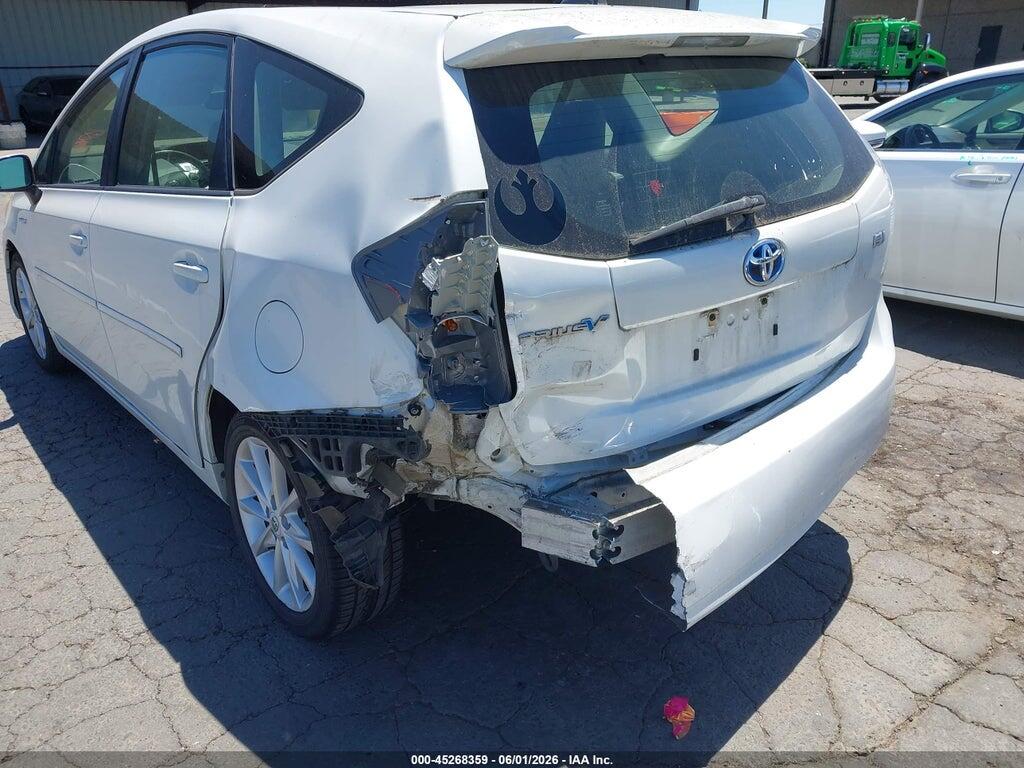 JTDZN3EUXC3064426 2012 TOYOTA PRIUS V photo no. 6
