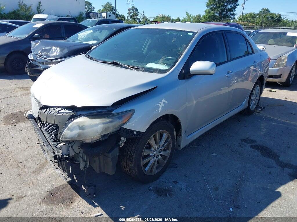 2T1BU4EE3AC428323 2010 TOYOTA COROLLA photo no. 2