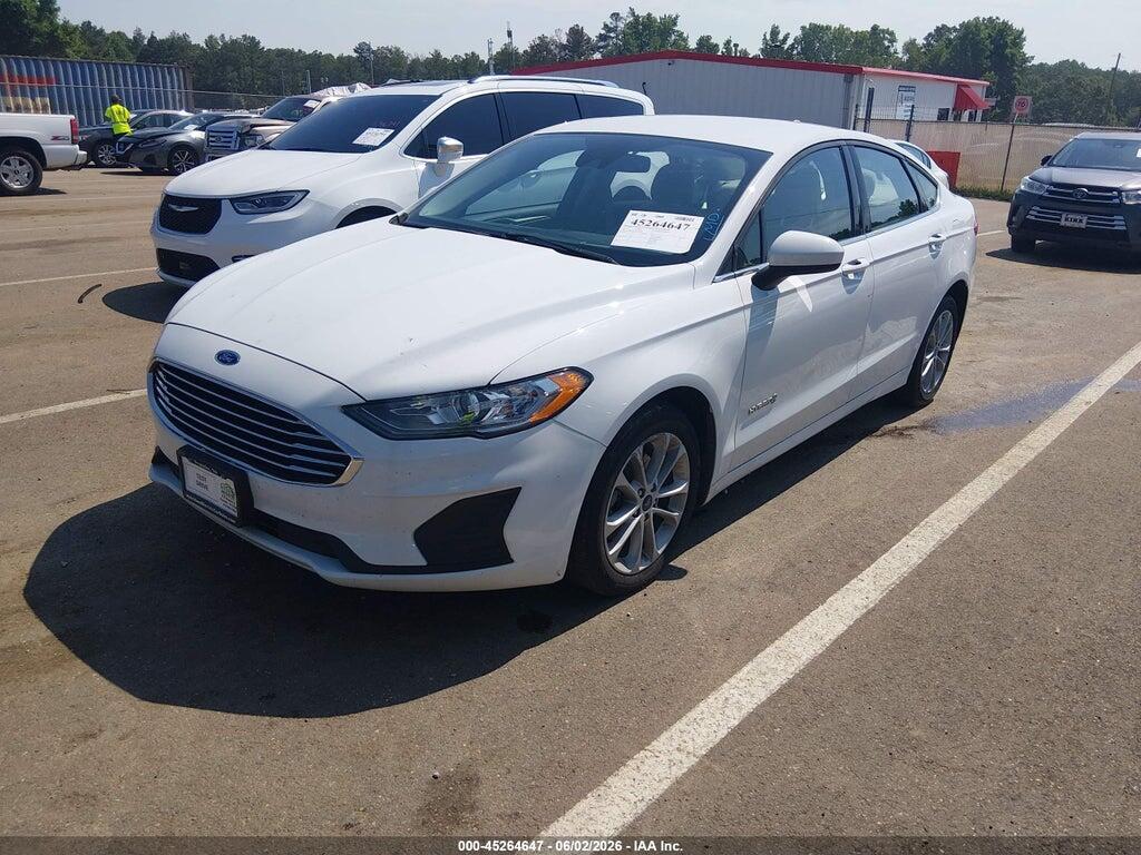 3FA6P0LUXKR278577 2019 FORD FUSION HYBRID photo no. 2