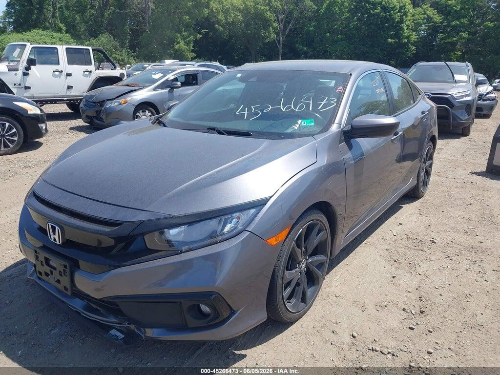 2HGFC2F88MH555582 2021 HONDA CIVIC photo no. 2