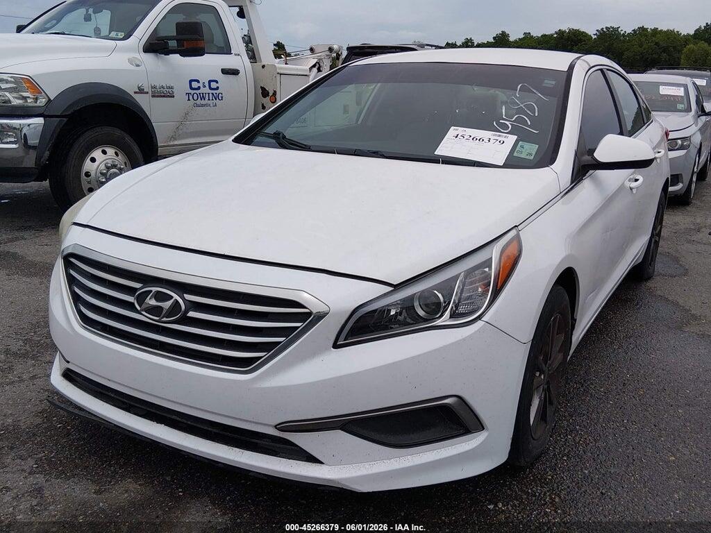 5NPE24AF5HH549587 2017 HYUNDAI SONATA photo no. 2