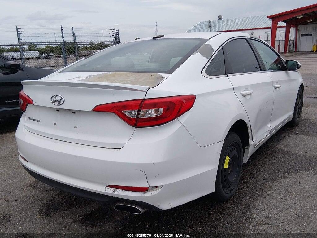 5NPE24AF5HH549587 2017 HYUNDAI SONATA photo no. 4