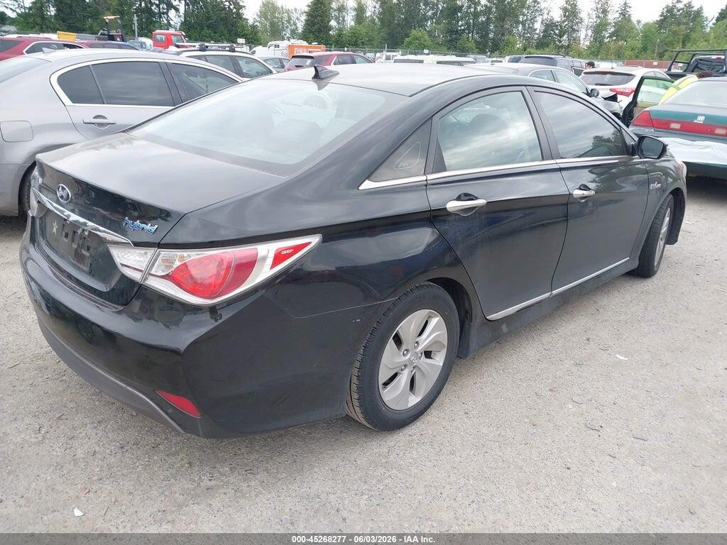 KMHEC4A4XFA138276 2015 HYUNDAI SONATA HYBRID photo no. 4