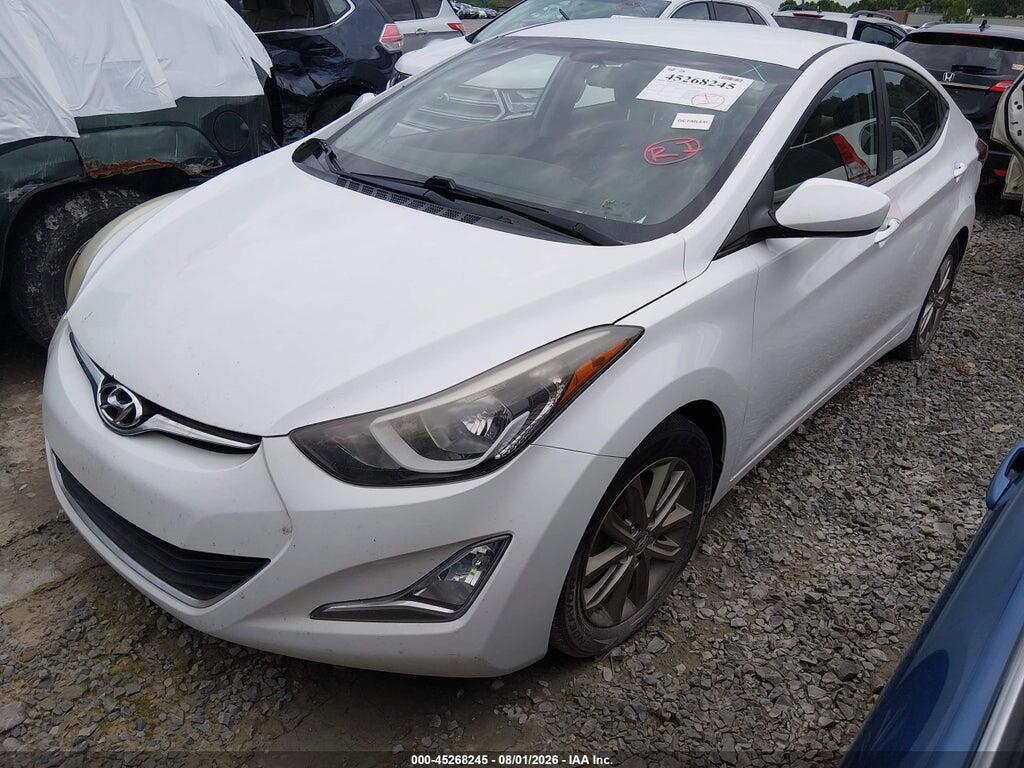 5NPDH4AE9FH560543 2015 HYUNDAI ELANTRA photo no. 2