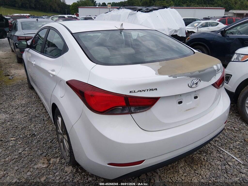5NPDH4AE9FH560543 2015 HYUNDAI ELANTRA photo no. 3