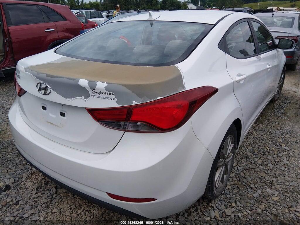5NPDH4AE9FH560543 2015 HYUNDAI ELANTRA photo no. 4