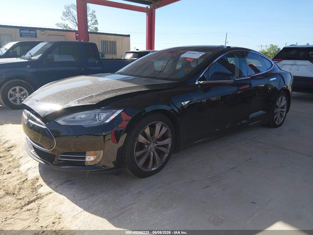 5YJSA1CN8DFP20026 2013 TESLA MODEL S photo no. 2