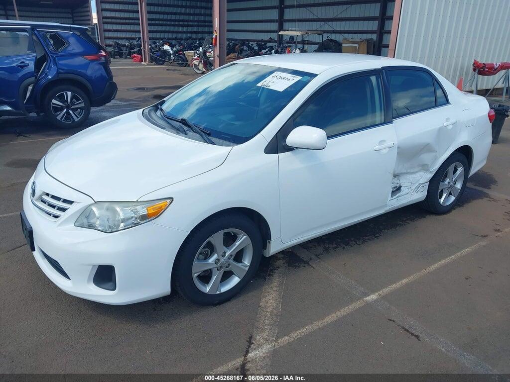 2T1BU4EEXDC977005 2013 TOYOTA COROLLA photo no. 2