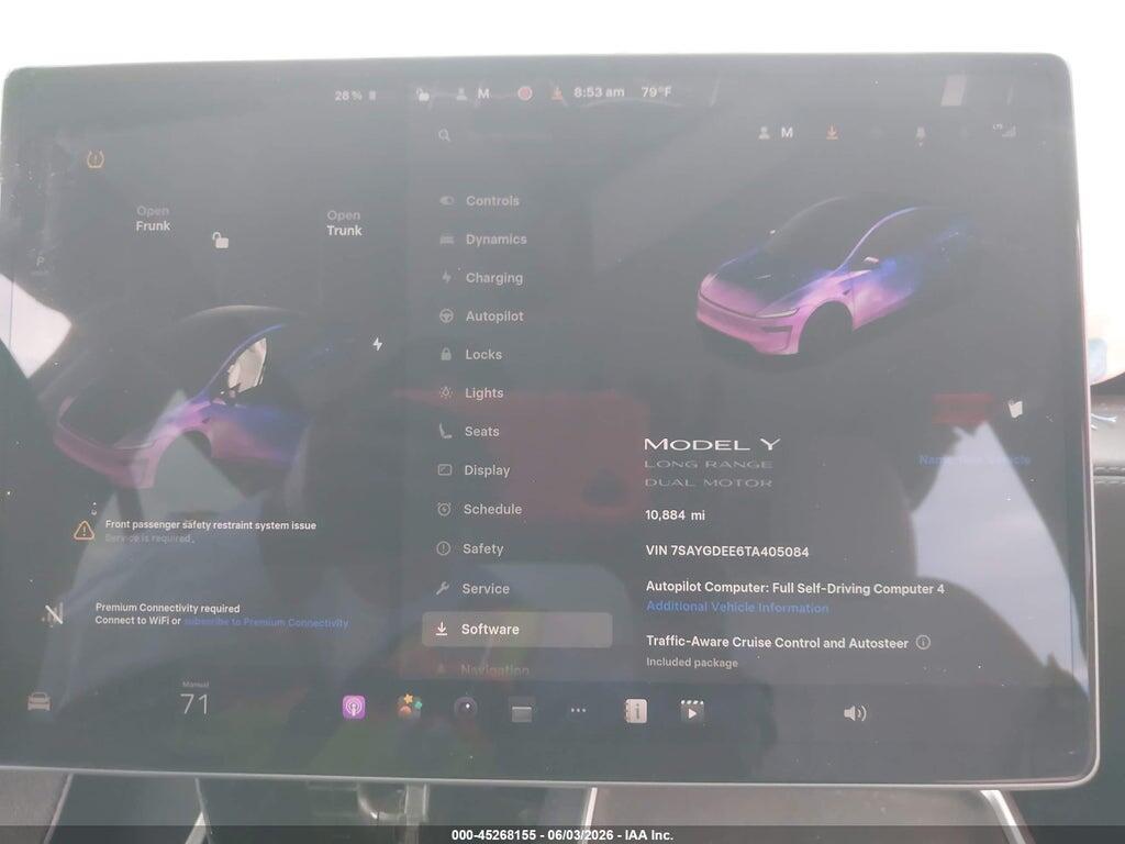 7SAYGDEE6TA405084 2026 TESLA MODEL Y photo no. 7
