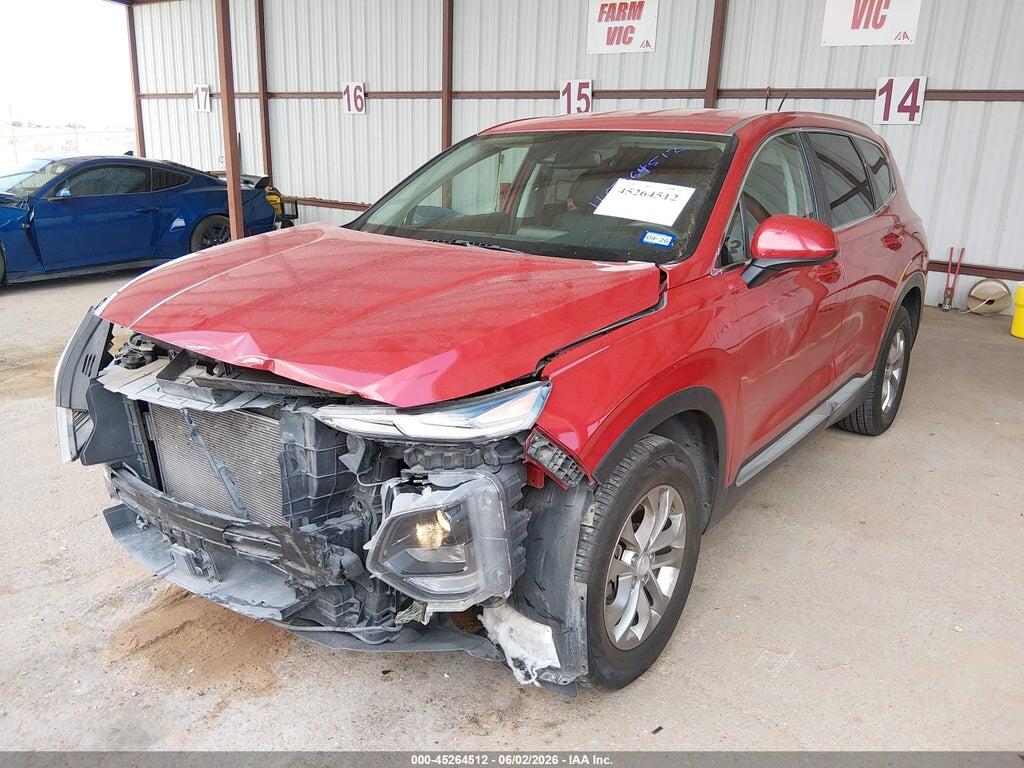 5NMS23AD4KH128461 2019 HYUNDAI SANTA FE photo no. 2