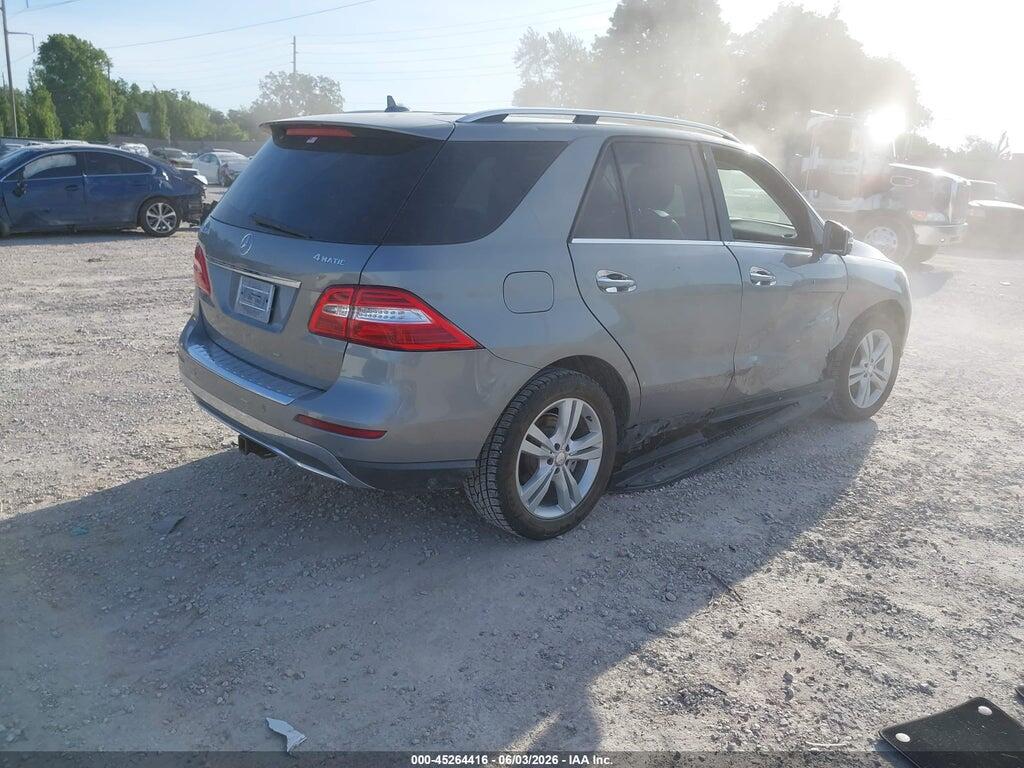 4JGDA5HB7DA252325 2013 MERCEDES-BENZ ML 350 photo no. 4